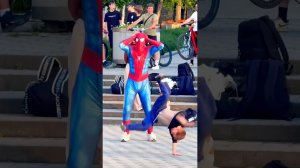 Spider-Man didn't expect this #spiderman