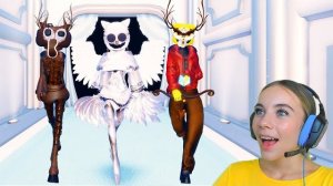ОДЕВАЮСЬ В 99 ДНЕЙ ВЫЖИВАНИЯ В ЛЕСУ в ROBLOX Dress To Impress
