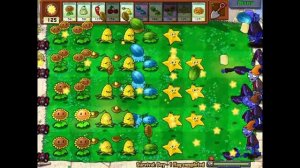Plants vs zombies выживание День полное прохождение