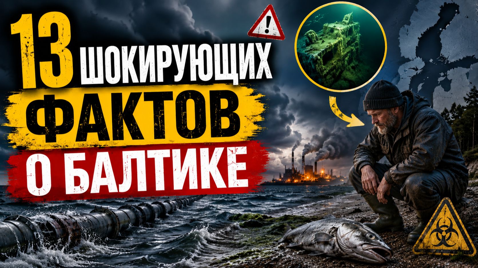 13 Фактов о Балтийском море: Почему оно считается самым опасным в мире