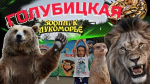 ГОЛУБИЦКАЯ.ЗООПАРК «ЛУКОМОРЬЕ» 2026.Полный обзор зоопарка #голубицкая #зоопарк #лукоморье