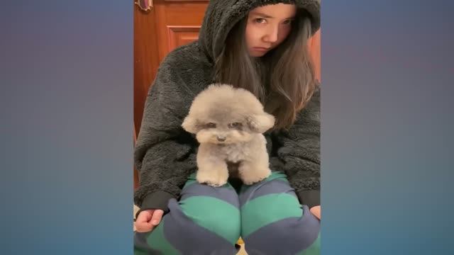 😂 Смешные коты и собаки Когда питомец и хозяин похожи как две капли воды!