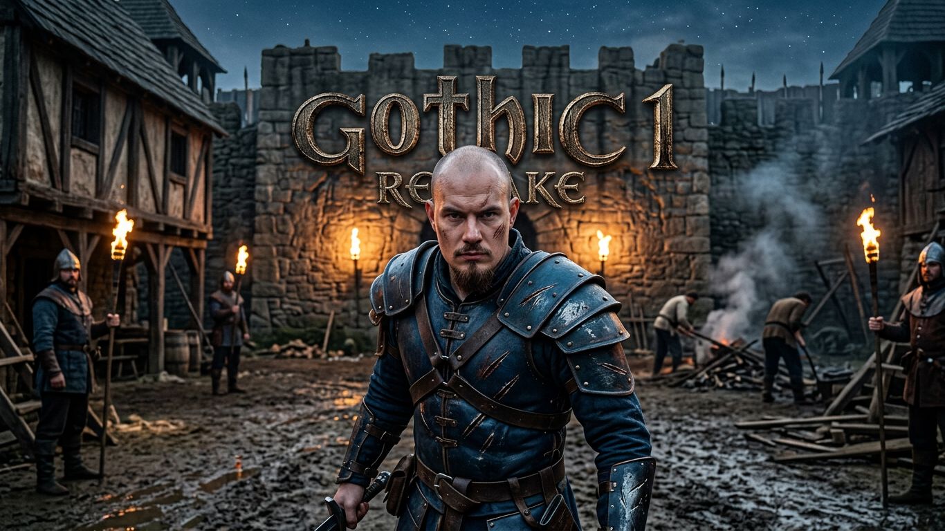 Gothic 1 Remake ( 4 часть ) смотреть онлайн