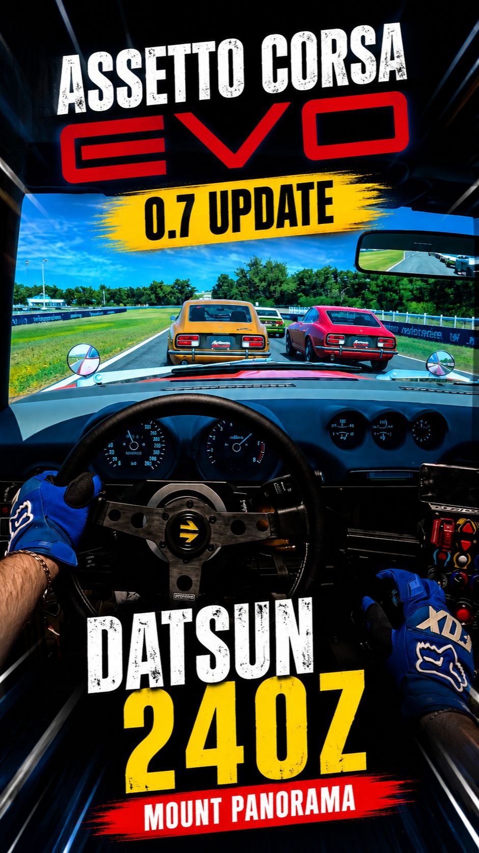 Классические гонки на Datsun 240Z