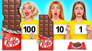 100 Слоев Еды Челлендж # Съедобная Битва от Funny DO Challenge