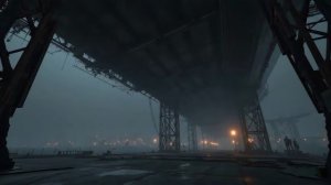 Desolate Bridge ~ Dark Ambient Apocalyptic Soundscape ~ Dystopian City Drone Music