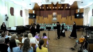 Концерт хоров «Капельки» и «Кантилена» в Хоровой Академии имени В.С. Попова