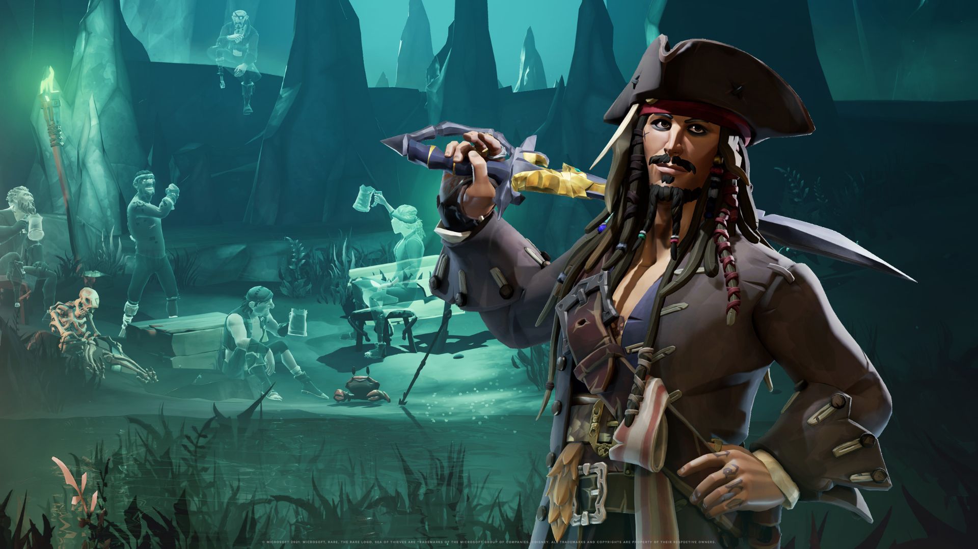 ПИРАТЫ КАРИБСКОРГО МОРЯ ВОЗВРАЩАЮТСЯ (SEA OF THIEVES ► КАСТОМНЫЕ МИРЫ  )