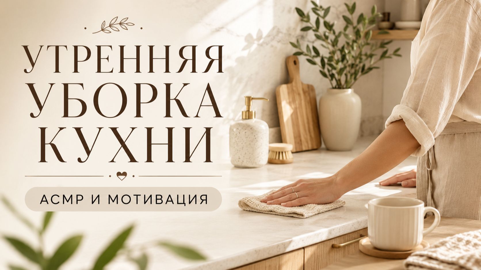 УТРЕННЯЯ УБОРКА КУХНИ | АСМР И МОТИВАЦИЯ смотреть онлайн