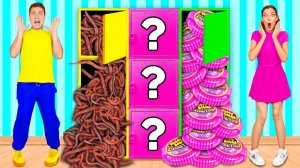 Челлендж Загадочная Коробка на Хэллоуин # Сумасшедший Челлендж от Fun Teen