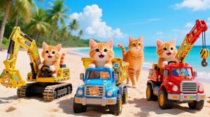 🐾 Мама-кошка подстригает шерсть на ферме и делает тигровую шапку для котят дома🐾🎩🐯