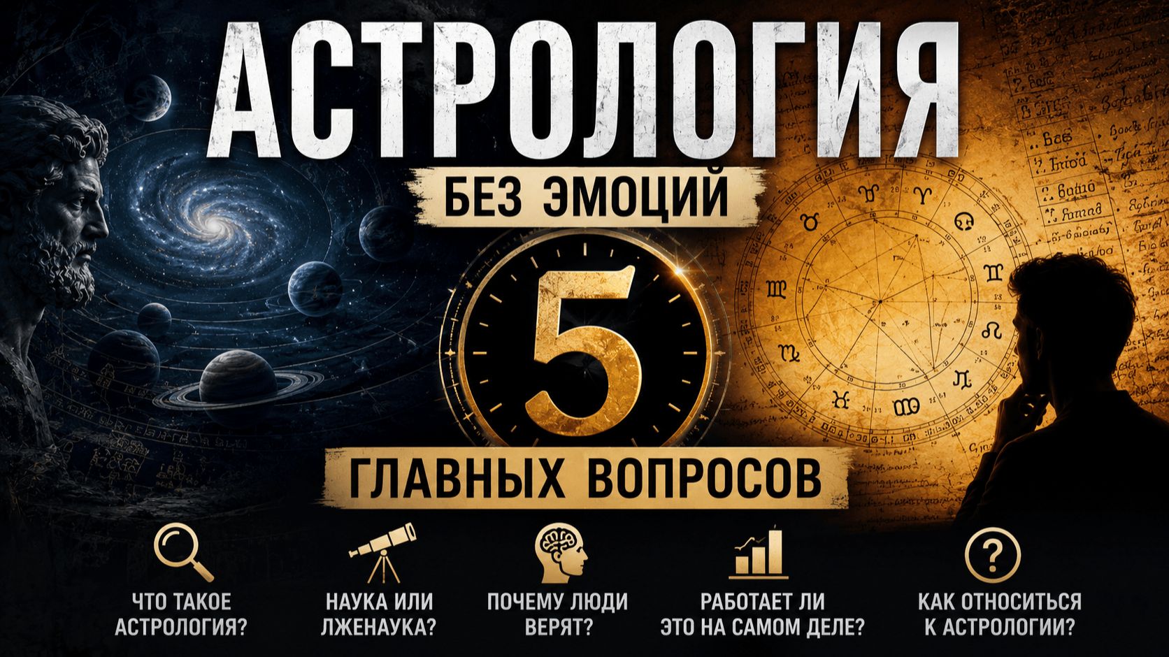 АСТРОЛОГИЯ Без эмоций: 5 ГЛАВНЫХ ВОПРОСОВ