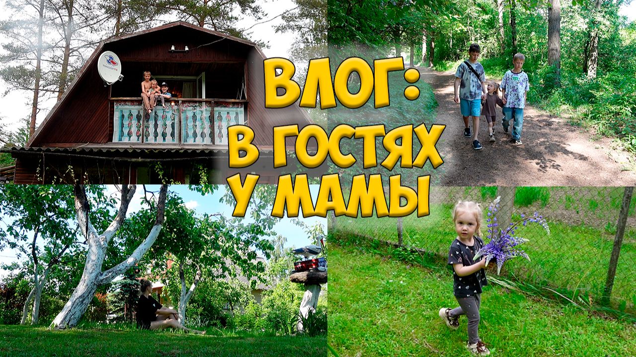 ВЛОГ: В ГОСТЯХ У МАМЫ / ПЕРВЫЕ ДНИ ЛЕТА / КАНИКУЛЫ ❤️ VLOG смотреть онлайн