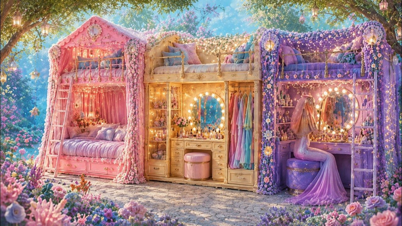 ОБЫЧНЫЙ против МИЛЛИАРДЕРА# лайфхаки по преображению комнаты русалки!🧜♀️✨ смотреть онлайн