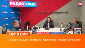 Сказано на радио. Владимир Подопригора и Владислав Чувакин