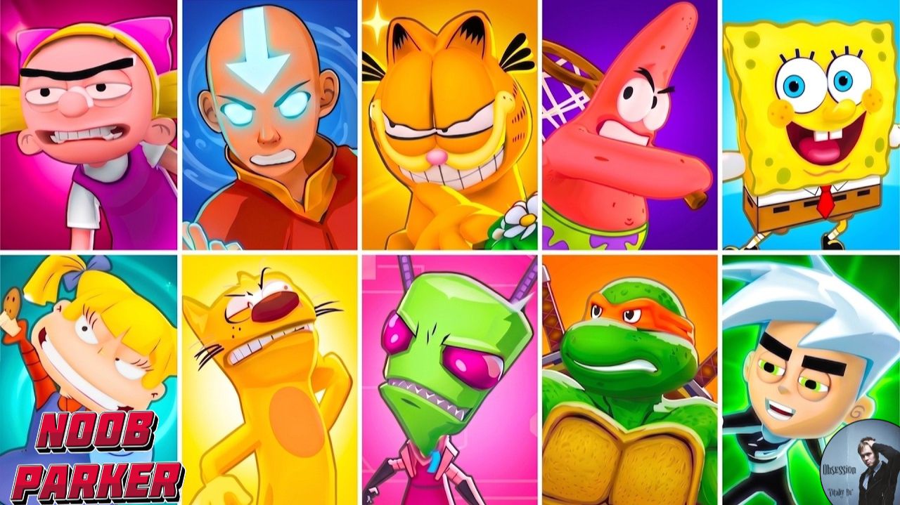 Nickelodeon Extreme Tennis Next! - Все Супер Удары смотреть онлайн