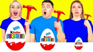 Большая, Средняя и Маленькая еда Челлендж #6 от HAHANOM Challenge