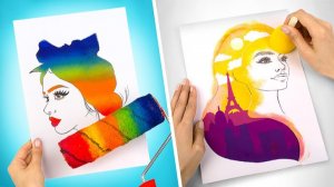 Эти техники раскрашивания выглядят как магия 😱🎨