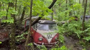 Раскопки редкого автобуса VW, который был потерян 52 года назад  Теперь найден Полное восстановление