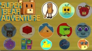 НАШЛИ ВСЁ СТИКЕРЫ! -Super bear adventure.