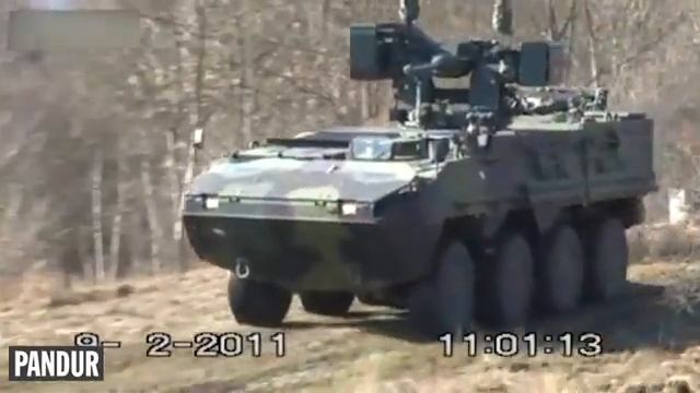 Словацкий самоходный миномёт AM120