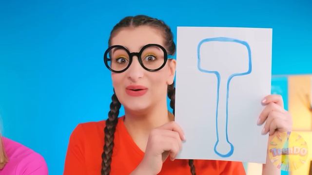 Кто Лучше Нарисует Предмет, Получит Его # Съедобная Битва от TeenDO Challenge смотреть онлайн