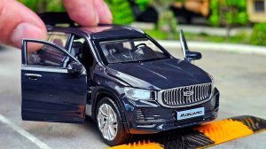 Модель Geely Monjaro НОВИНКА Технопарк: распаковка и обзор. Про машинки