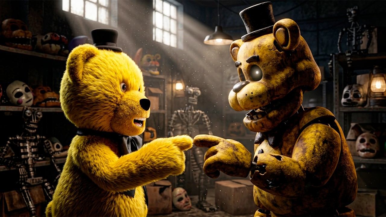 ФНАФ ПЛЕЙ Встретил Сам Себя В Новом ФНАФ FNAF Survive in Sanity смотреть онлайн