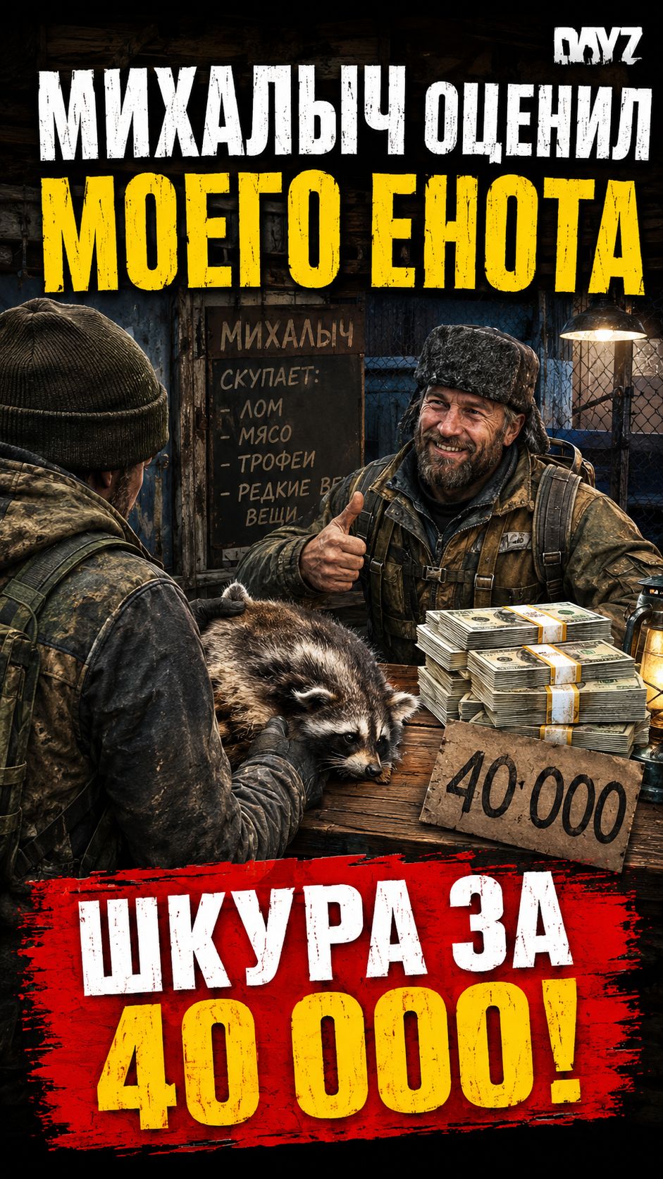 40 тысяч за шкуру? Енот был не зря