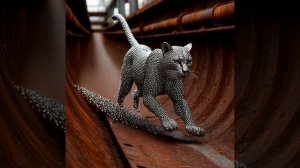 КОШЕЧКА ИЗ ШАРИКОВ НЕЙРОСЕТЬ