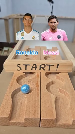 ⚽🔥 Роналду против Месси — битва шариков!