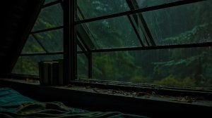 ЗВУКИ ДОЖДЯ С ГРОЗОЙ ЗА ОКНОМ 🌧️⚡ ШУМ ДОЖДЯ ДЛЯ ГЛУБОКОГО СНА И РАССЛАБЛЕНИЯ
