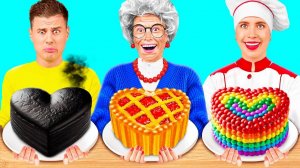 Кулинарный Челлендж# Я против Бабушки # Битвы с Едой от Fun Teen