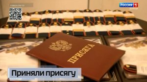 В МВД по ДНР состоялась церемония приведения к Присяге 70 сотрудников