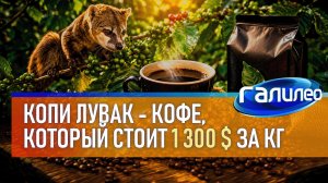 Галилео ☕ Kopi Luwak - один из самых дорогих сортов кофе в мире