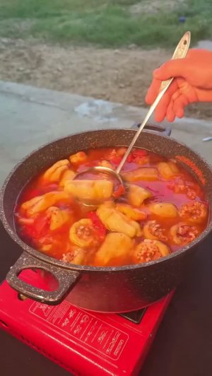 Фаршированный болгарский перец.