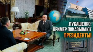 Лукашенко: Такие резкие движения надо делать с надёжным для белорусского народа человеком!