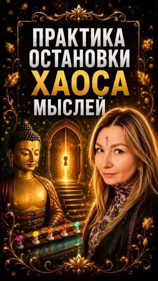 Практика остановки хаоса мыслей