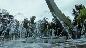 Музыкальный фонтан 2 часть. Южно-Сахалинск