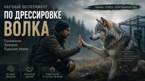 Научный эксперимент по дрессировке волка