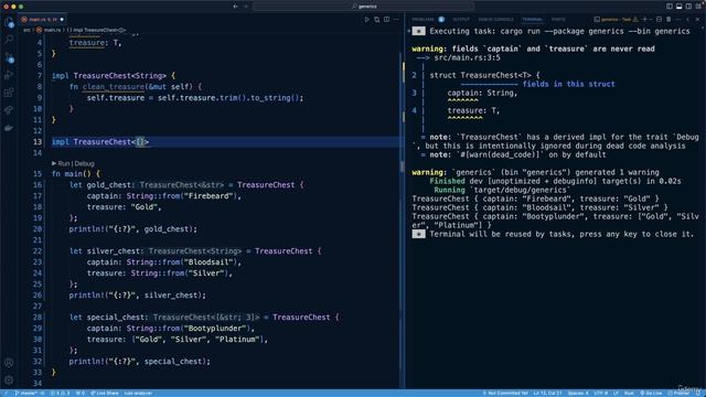 167. Generics and impl Blocks I смотреть онлайн