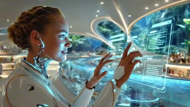 Futuristic Ice Cities of the Year 3000 ❄️ Future Technology World Sci-Fi Relaxation смотреть онлайн