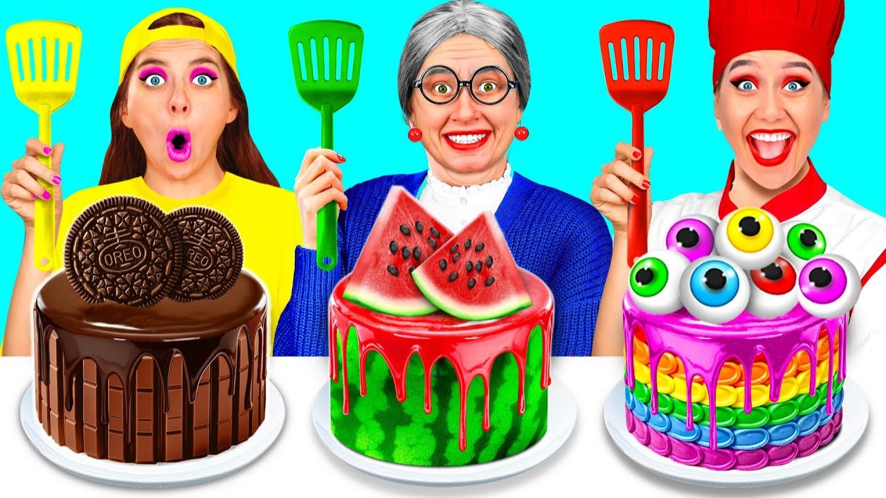 Кулинарный Челлендж# Я против Бабушки # Удивительные Кухонные Рецепты от TeenTeam Challenge смотреть онлайн