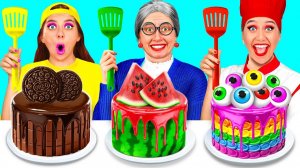Кулинарный Челлендж# Я против Бабушки # Удивительные Кухонные Рецепты от TeenTeam Challenge