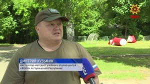 В Чувашии открылась военно-патриотическая смена «Время юных героев» — «Время побеждать»