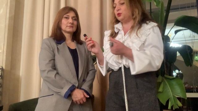 Интервью издателя журналов "Академия моды" Ирины Чувараян с Софьей Сарьян