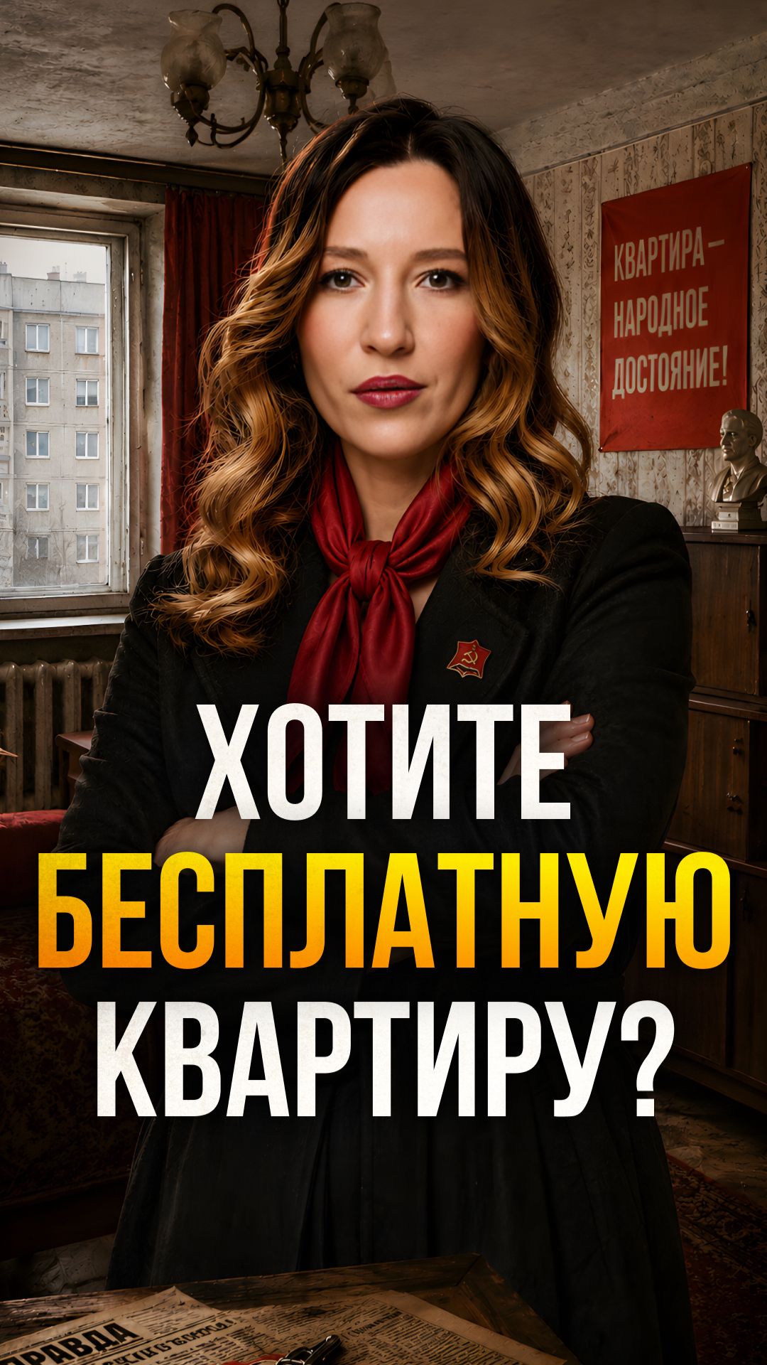 ХОТИТЕ БЕСПЛАТНУЮ КВАРТИРУ?