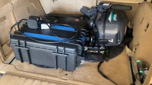 Лодочный электромотор Aiqidi E7 5.1Kw 7 л.с. + аккумулятор 48V100Ah🔋