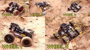 Тестирование автомобиля LEGO против Mud Gap# сможет ли он пересечься##Умное Лего