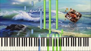 Blue Lagoon Love Theme / Голубая лагуна (piano tutorial) НОТЫ/MIDI